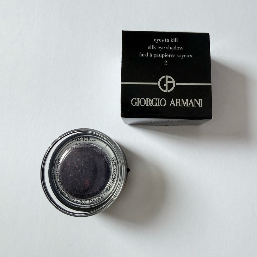 Giorgio Armani Black Silk Eye Shadow in 2